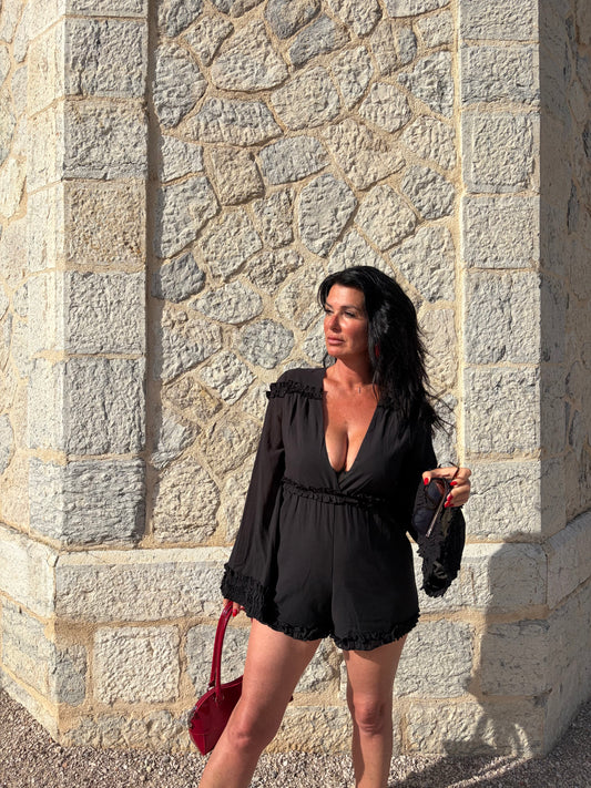 Combinaison short "Colette"