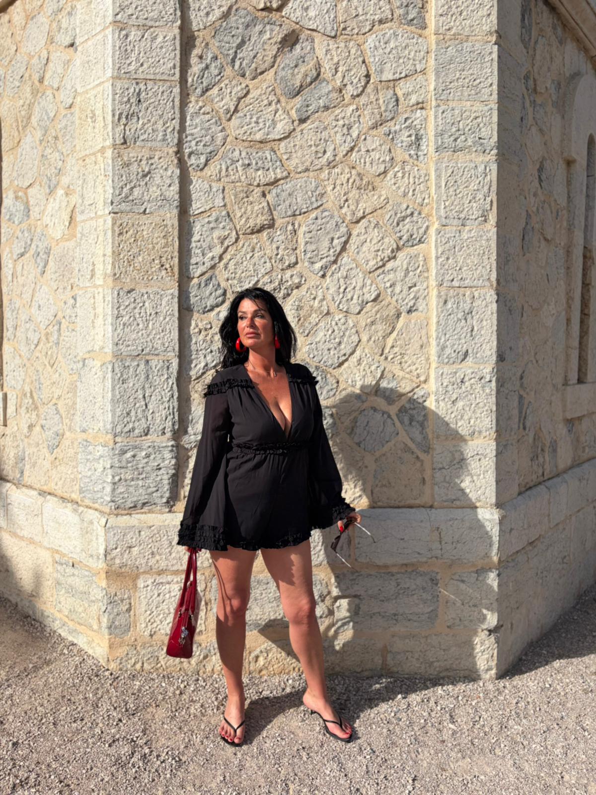 Combinaison short "Colette"