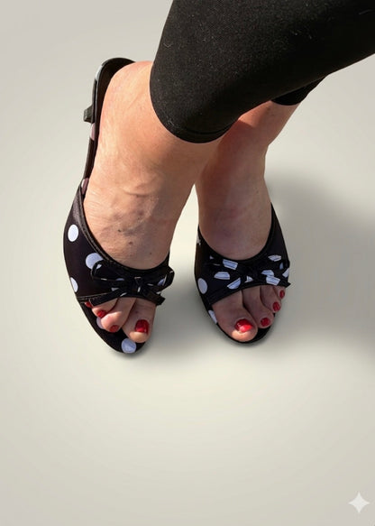Chaussures mule "Betty boop"