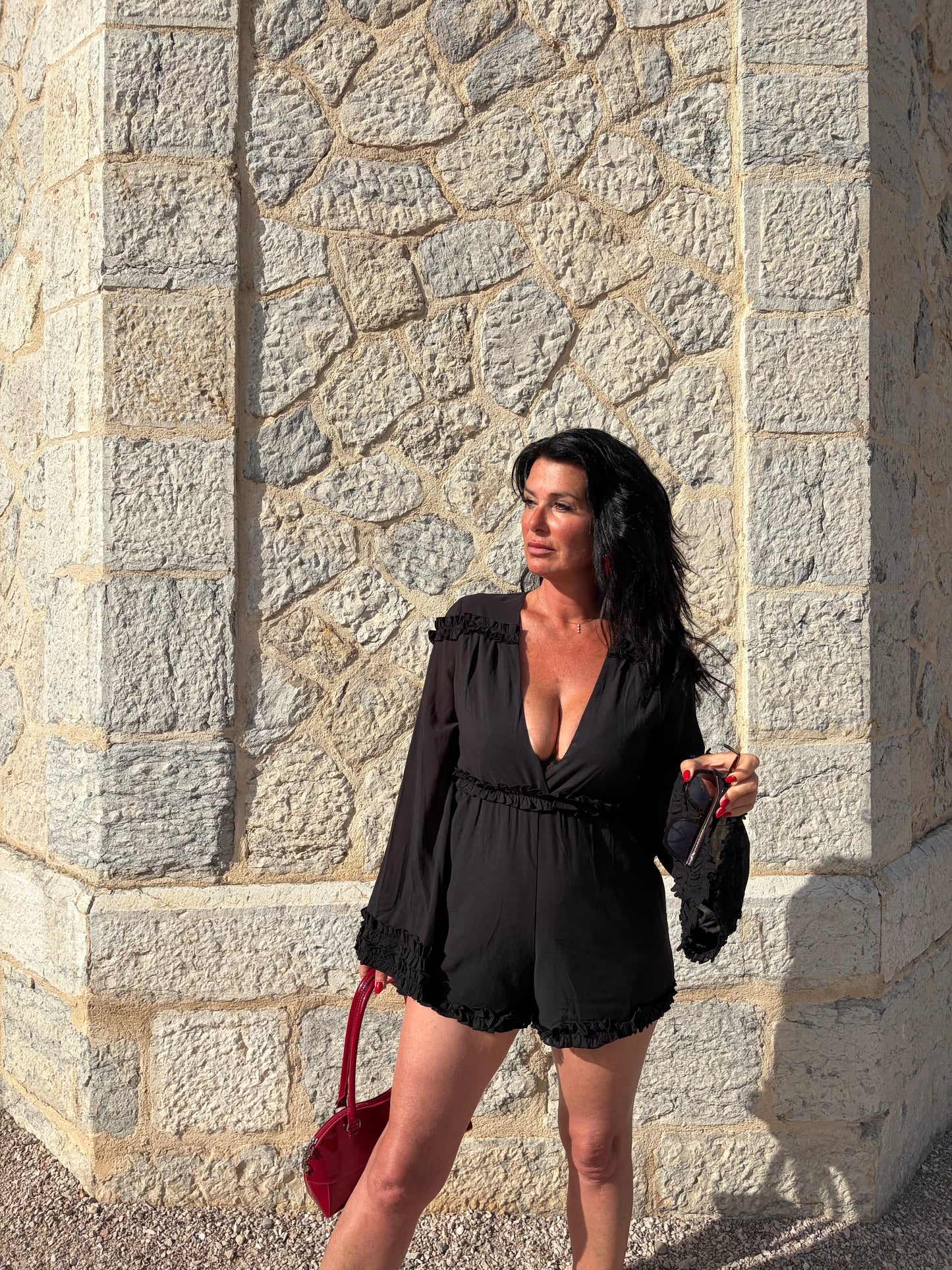 Combinaison short "Colette"